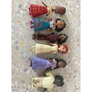 Disney Encanto "We Don't Talk About Bruno" 6 Mini Doll Figurine Set